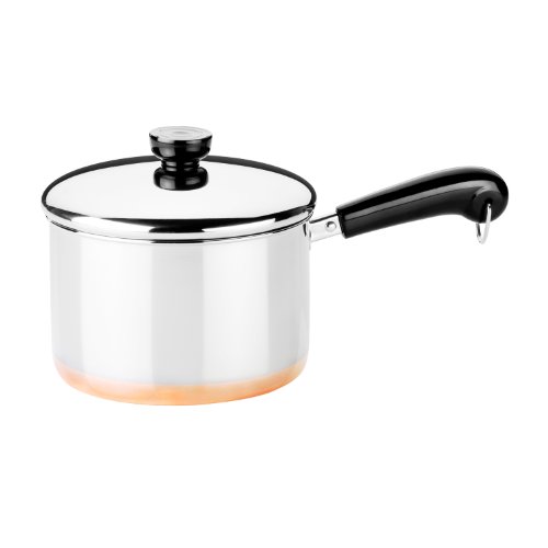 Revere Copperclad Bottom 1-Quart Covered Saucepan 2 Revere Copperclad Bottom 1-Quart Covered Saucepan - Image 3