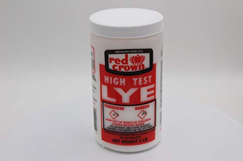 RED CROWN High Test Lye for Making Award-Winning Handcrafted Soaps 2 lb