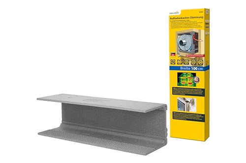 Schellenberg 66285-3 Roller Shutter Insulation, 3 Panels 100 x 28.5 x 28 cm / 13 mm, EPS/XPS Material, Heat & Sound Insulation, Mould & Draught Protection