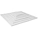 U.S. Art Supply Square Variety Assortment Professional Artist Quality Acid Free Canvas Panels 12-Total Panels (2-EA: 12x12, 10x10, 8x8, 6x6, 5x5, 4x4)