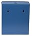 Adir Suggestion Box with Slot and Lock with 25 Comment Cards and Label Stickers, Blue