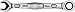 Wera - 5073272001 4013288167323 Ratcheting Combination Wrench Joker 12x170.7mm, Multi