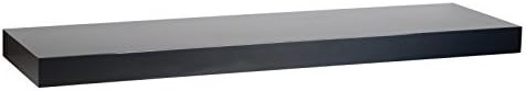 Welland Chicago Floating Shelf, 36-Inch, Gloss Black