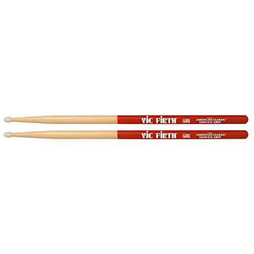 Vic Firth Extreme Drumsticks with Vic Grip, 5A Nylon