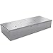 CoZroom Smoker Box Stainless Smoker for BBQ Grill Wood Made of Stainless Steel with Hinged Lid for Charcoal and Gas Barbecue Meat Smoking