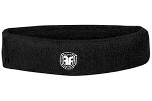 AUTHENTIC SOCCER SHOP Soccer Protective Head Band Lightweight/Ventilated Impact Absorbing to Reduce Head Injuries Worn by Youth AYSO/Club to Adult College & Pro (Black)