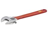 Aven 21190-10G Adjustable Stainless Steel Wrench with PVC Grips, 10
