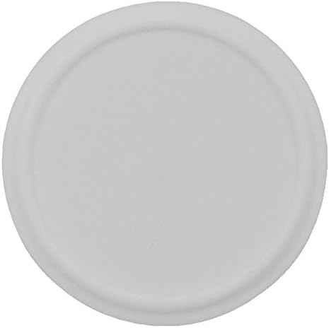 PTFE Tri-Clamp Orifice Plate Gasket, White - 1-1/2" w/ Blank Plate (PTFE Plate)