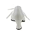 Funtasma Women's Victorian-03 Boot, White Polyurethane, 9 M US