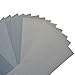 48Pcs Wet Dry Dual-use Sandpapers, 120 To 3000 Assorted Grit Sandpaper, for Wood Furniture Finishing, Metal Sanding and Automotive Polishing, Handicraft production, Size 9 х 3.6 Inches