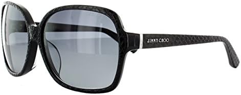 Amazon 国内正規品 ジミーチュウ サングラス Jimmy Choo Lori Fs 6ui Hd 61 ブラック グレー アジアンフィット レディース Uvカット ブランドサングラス サングラス 通販