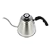 The Brewing Lab Pour Over Drip Built-In Thermometer Stainless Steel Gooseneck Kettle, 1.2 L