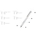 Pen Compatible with Surface Go (Indigo Black) (Silver)