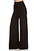 2LUV Plus Women's High Waisted Plus Palazzo Pants