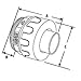 Sealproof 1-Inch Non-Metallic Liquid Tight Straight Electrical Conduit Connector Fitting, UL Listed, 1