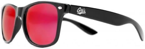 Society43 NCAA Montana Grizzlies Sunglasses-Black Frame, Silver Lenses, One Size MONT-6
