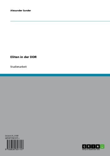 Eliten in der DDR (German Edition)