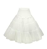 Tidetell Vintage Women's 50s Rockabilly Tutu Skirt 26