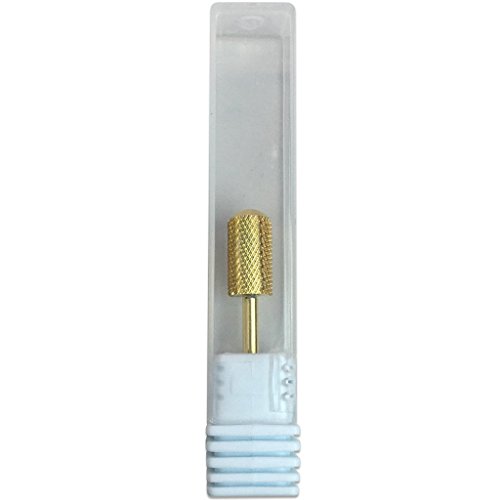 Pana Brand Professional GOLD M (MEDIUM)Smooth Round Top Large Dome Top Barrel Carbide Bit 3/32" Shank Size