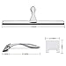 SAIREIDER Shower Squeegee Stainless Steel Squeegees for Shower Doors, Windows, Mirror, Car Glass