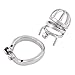 TERNENCE Ergonomic Design 304 Stainless Male Chastity Device Base Ring Spares H345 (1.77 Inch / 45mm)