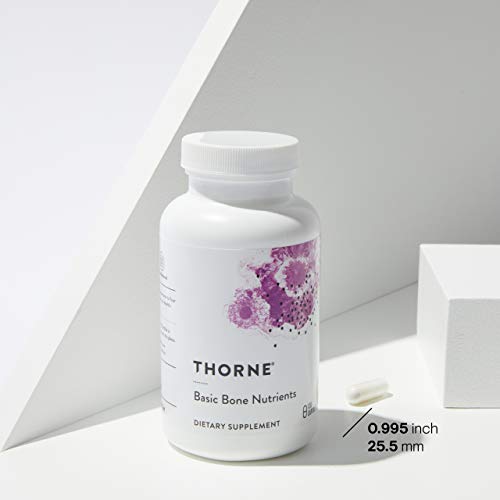Thorne Basic Bone Nutrients Calcium, Magnesium, Vitamin D, and