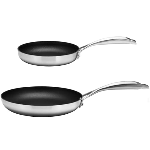 SCANPAN CS+ Pfannen-Set 2-tlg., 20+26 cm, Stratanium+, 5-Schicht, Edelstahl