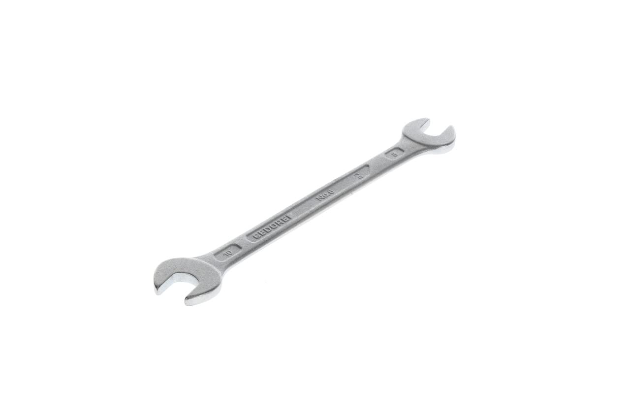 Gedore 6-8X10 8 x 10 mm D3110 Double Open Ended Spanner - Silver