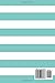 Best Occupational Therapist Ever (6x9 Journal): Lined Writing Notebook, 120 Pages – Preppy Teal Blue and Peony Pink Striped