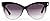Tom Ford TF0390-01B Women's Classic Aviator Sunglasses, Black Frame / Gradient Purple Lens 56MM