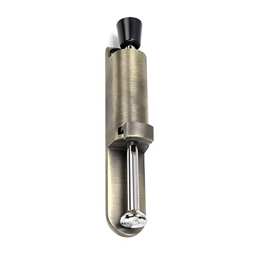 Sumnacon Kickdown Door Stops, Stainless Steel Easy Step Door Stopper, Spring Loaded Telescopic Step On/Off Door Stopper, Adjustable Heavy Duty Door Locks Holder Stop/Release by Foot (Green Bronze) - Thumbnail 7