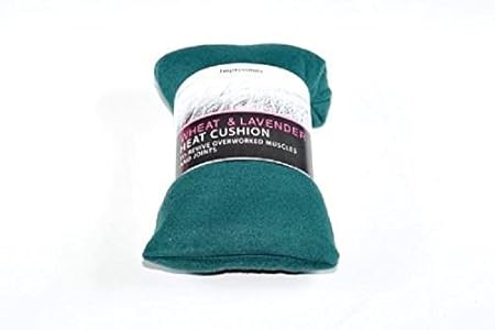 Trigo y lavanda microondas de calor cojín almohada 600 G verde ...