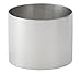 HIC Kitchen Food Ring, 18/8 Stainless Steel, 2-Inch Diameter x 2.75-Inches