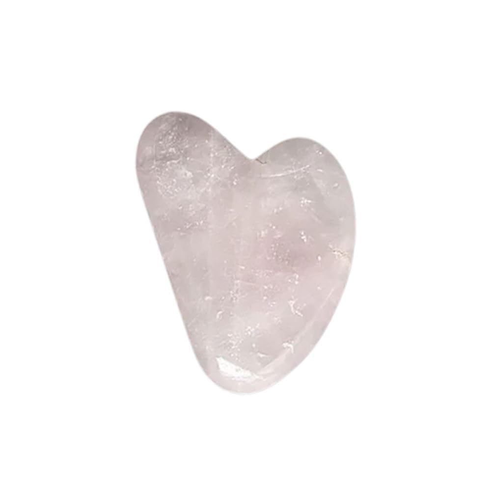VIE Gua Sha Facial Massage Rose Quartz, 7x4cm