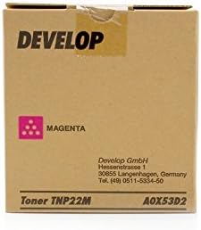Toner Original Develop Ineo + 35 P/A0X53D2 Toner Magenta for Approximately 6.000 PAGES, 1 pcs