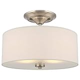 Kira Home Addison 13" 2-Light Semi-Flush Mount