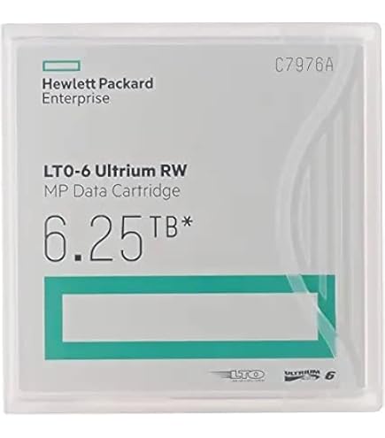 Amazon.com: Hewlett Packard Enterprise LTO8 12TB/30TB Data