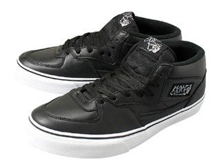 vans half cab leather