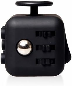 Xingqijia Figit Cube for Kids and Adults,Relieves Stress &amp; Anxiety Attention Toys, ADHD/Smooth Feeling/Pocket Size (Black)