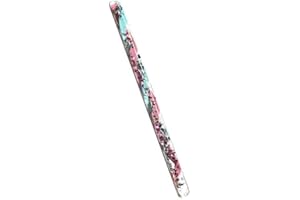 STAR MAGIC Jumbo Spiral Glitter Wand Stress Relief Water Glitter Tubes for Kids, Therapists, Sensory Room (Aqua/Pink)