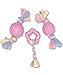 Puppy Toys for Teething,Dog Toys for Small Dogs with Cotton Cloth Rope,Durable Puppy Teething Chew Toys for Small and Medium Dogs (3 Pcs Pink