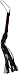 CalExotics Scandal Flogger – Fetish Lingerie Adult Sex Toys - Sturdy Whipping Hand Toy for Couples - Sexy Fantasy Whip - Black