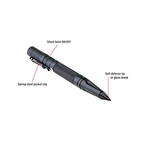 Smith & Wesson Self Defense Tactical Penlight with Aircraft Aluminum Construction with LED