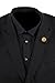 Men's Lapel Flower Handmade Boutonniere Pin for Suit - Wood (Oregon)