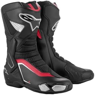 Amazon.com: Alpinestars SMX Plus V2 Vented Motorcycle Boots, CE