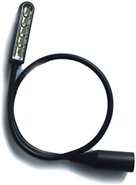 GUNKING 550mm DJ XLR LED light Studio Lamp gooseneck 3 Pin for Mixer