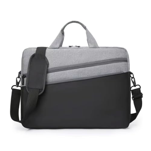 Capa Bolsa Maleta Notebook Com Alça De Ombro Alça De Mão Reforçada Impermeável Divisórias Case Note Bag Estojo Pasta Organizadora Notebook 16 Polegadas 2 Bolsos Externo Faculdade Escola Trabalho