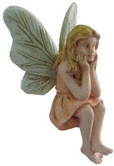Miniature Fairy Garden Quietly Sitting Fairy