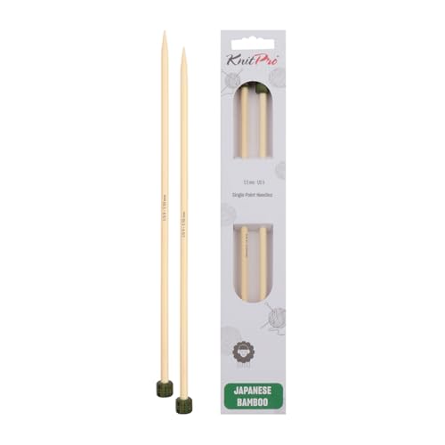 KnitPro Bamboo Single Pointed Needles 10 (25cm) | 5.50mm