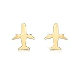 CARWENIYA Stud Earrings Gold Earrings for Women